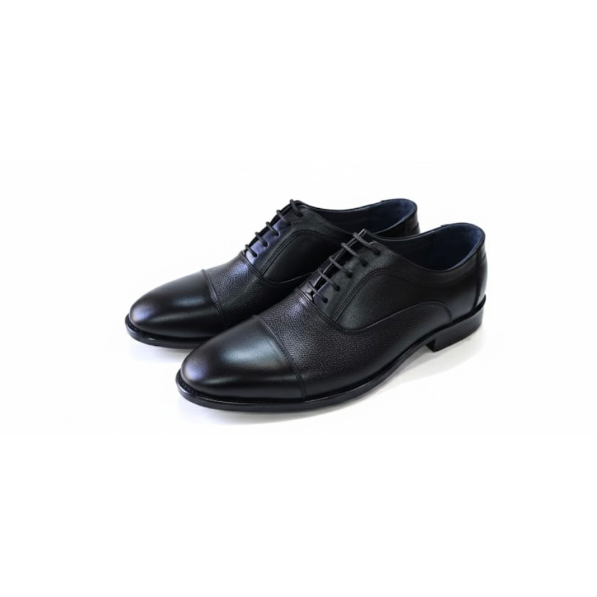 کفش چرم مجلسی مردانە برند ETOK مدل اکسفورد